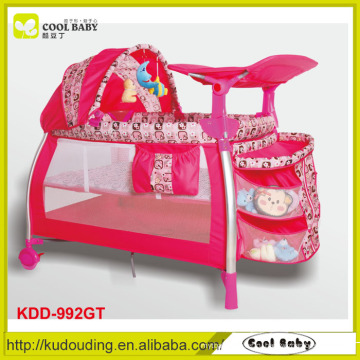 Новый en1888 роскошный дизайн путешествия система baby playpen игрушка бар